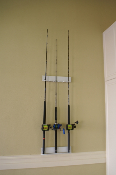 Fishing Pole Rack