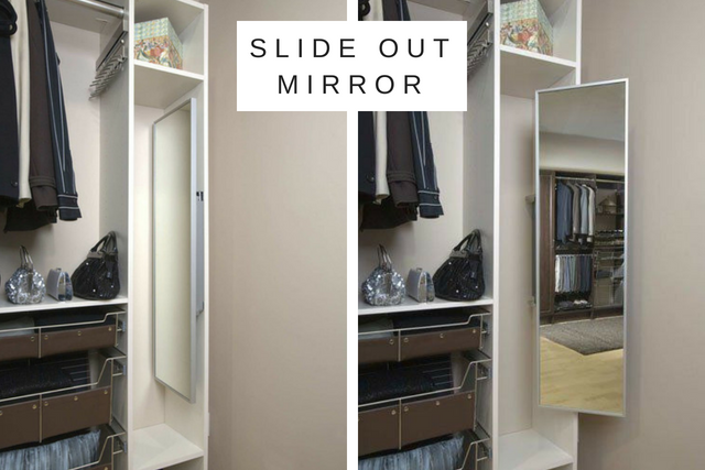 Carefree Design Center Slide Out Mirror