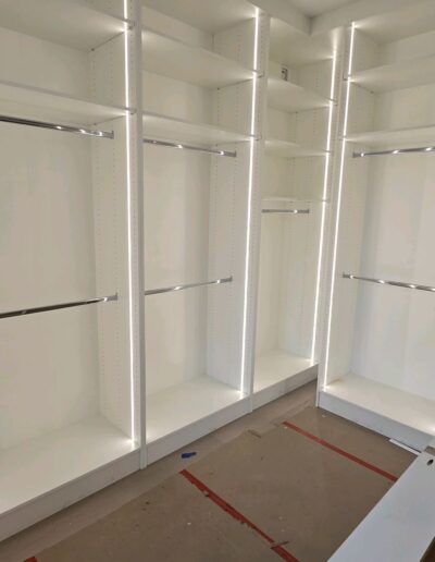 Walk in Closet designed by Carefree Design Center in Sarasota FL