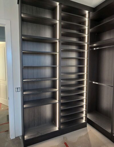 Walk in Closet designed by Carefree Design Center in Sarasota FL